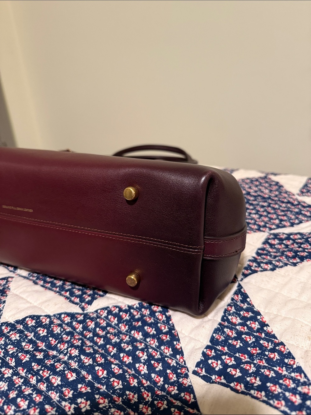 COACH Empire 34 in Merlot EUC - Picture 9 of 11